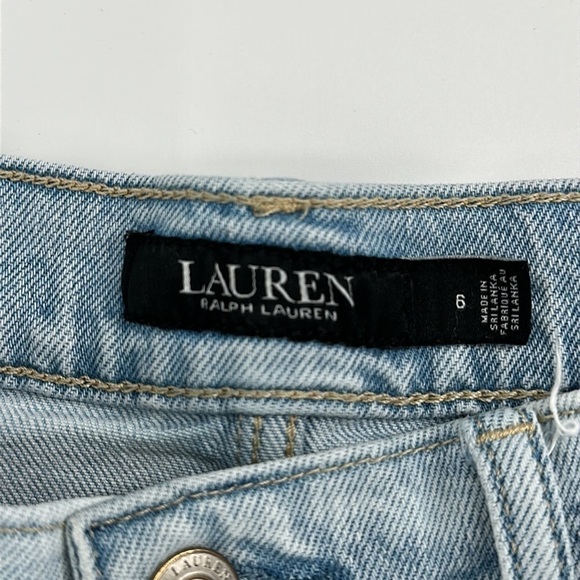 Ralph Lauren Black Label Light Wash Jeans Size 6 - Picture 6 of 12